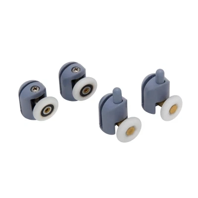 Ролики для душ. каб. Компл. №2 (один, ниж. 2 шт. один. верх. 2 шт.) диам. 23-25 мм, МР ИС.131345