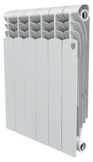 Радиатор Алюминиевый ROYAL Thermo Revolution 8 секций, 500мм/80мм, 185Вт/сек. белый