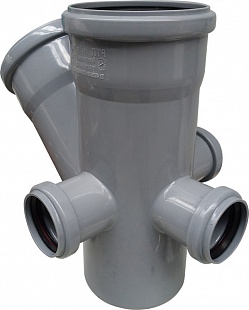 Крестовина для ВНУТР. КАН. РТП 110/110х45/50/50/50 двухплоскостная (левая + правая + тыл)