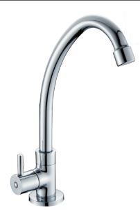 Смеситель для кухни GROSS AQUA Professional 0215148C (0225148C)  врезной, однорыч. хром