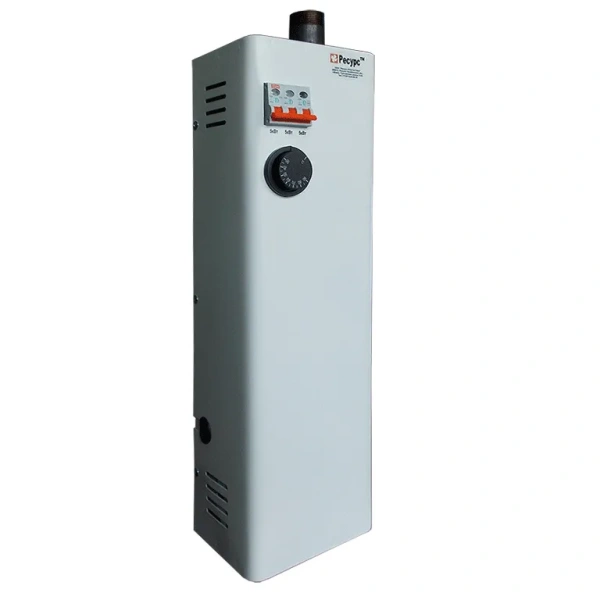 Котел электрический РЕСУРС ЭВПМ-15W, резьба d=1,1/4", 15кВт,  