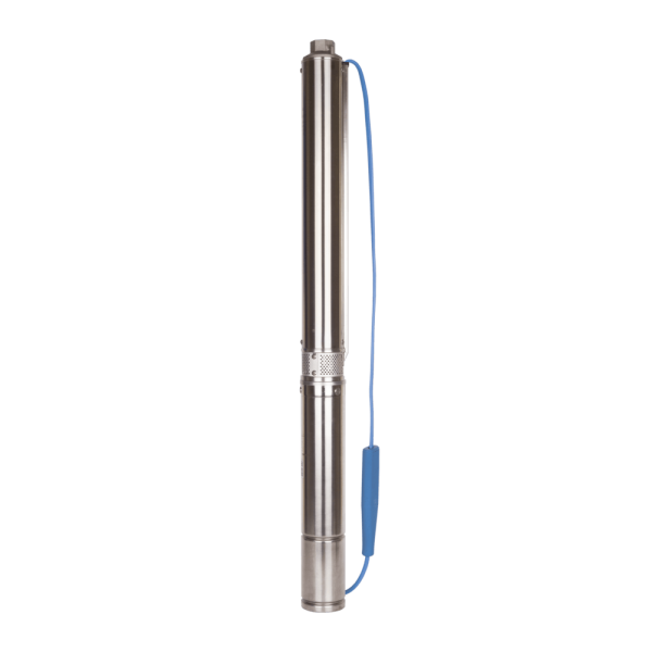 Насос погружной центробежный  AQUARIO ASP1E-55-75 (встр.конд.,каб.35м.)  50л/м, 60м, 