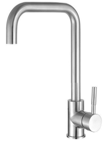 Смеситель для кухни ESKO Kitchen K5S  врезной, однорычажн. Нерж. сталь