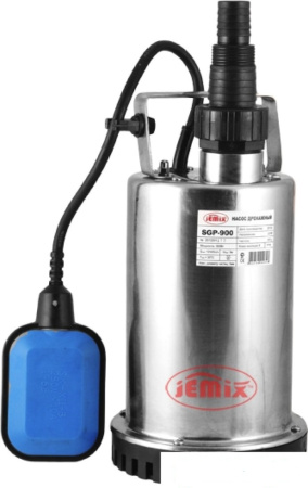 Насос дренажный  JEMIX SGP-750/ДНН-183-8,5 11м3/ч 8.5м 750Вт нержавеющая сталь  с поплавковым выключ