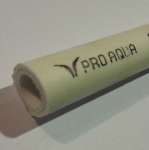 Труба PP-R PRO AQUA DUO 20х3,4 центральное армирование алюминием SDR 6 