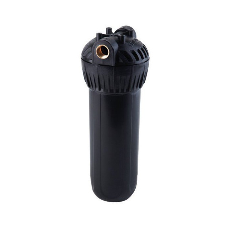 Колба ГЕЙЗЕР 10SL Hot 1/2",  чёрный 50541 — купить оборудование для водоочистки в Кургане, цены в гипермаркете инженерной сантехники КЛЕВЕР